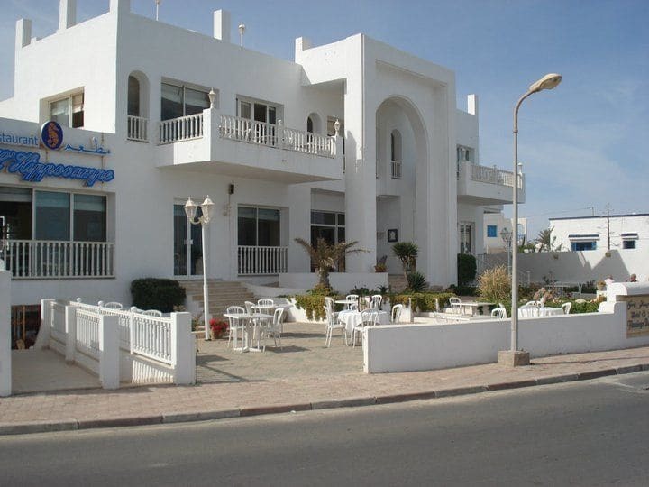 Hotel Flamingo Beach Mezraia ภายนอก รูปภาพ