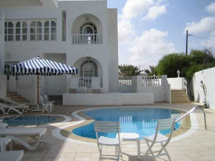 Hotel Flamingo Beach Mezraia ภายนอก รูปภาพ
